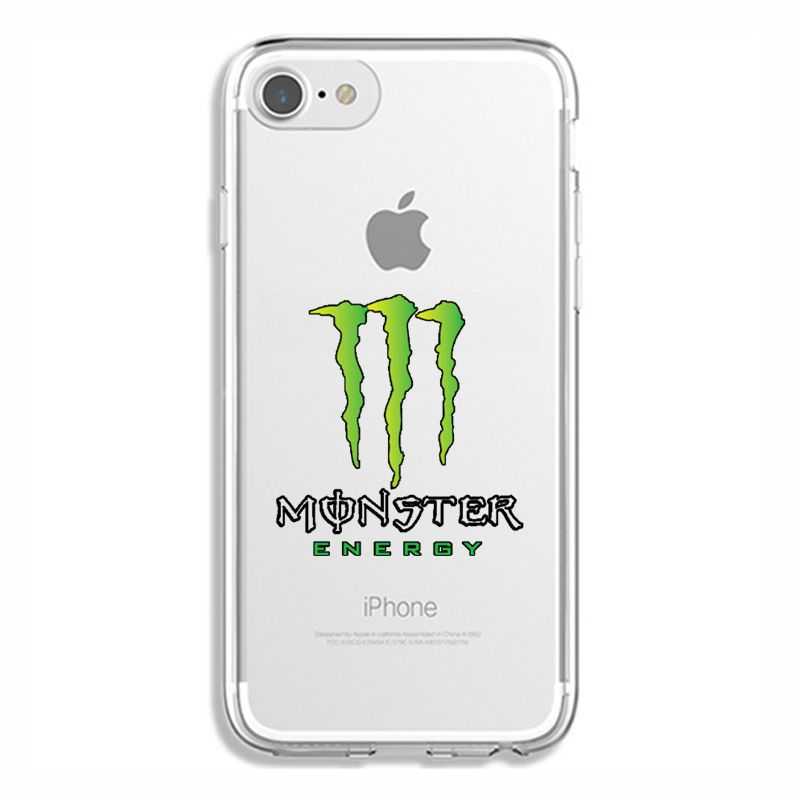 Coque Transparente Pour Iphone 6 / 6s Monster Energy
