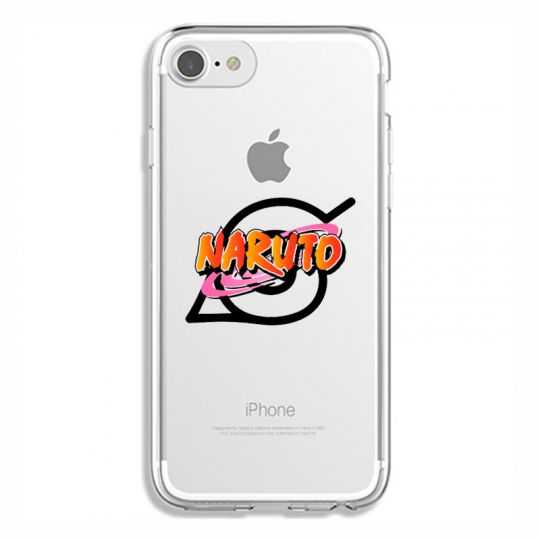 Coque Transparente Pour Iphone 6 / 6s Naruto Logo