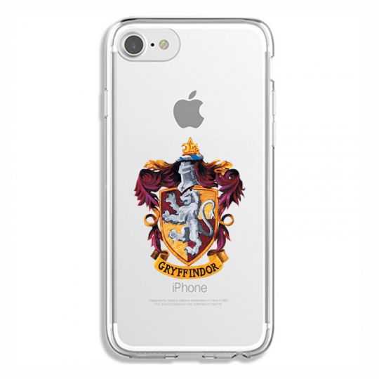 Coque Transparente Pour Iphone 6 / 6s Harry Potter Griffindor