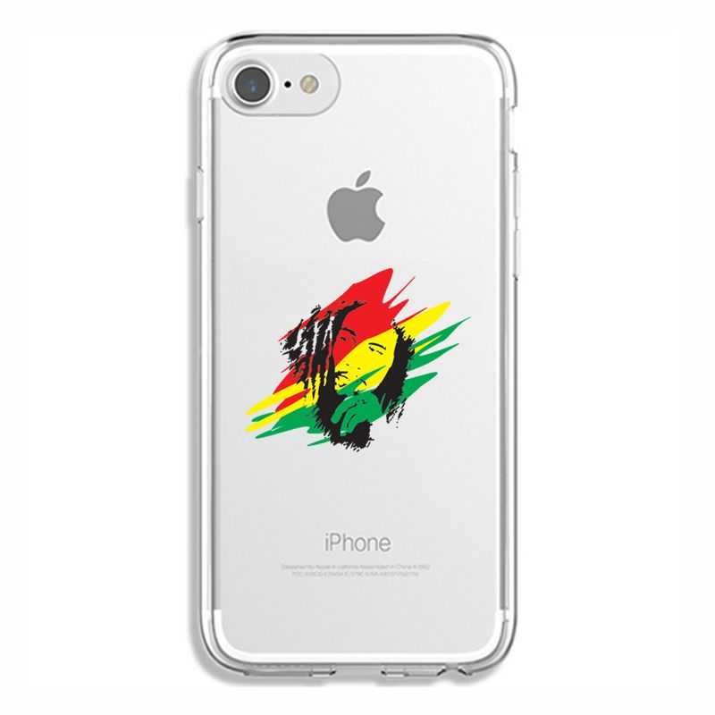 Coque Transparente Pour Iphone 6 / 6s Bob Marley Graf