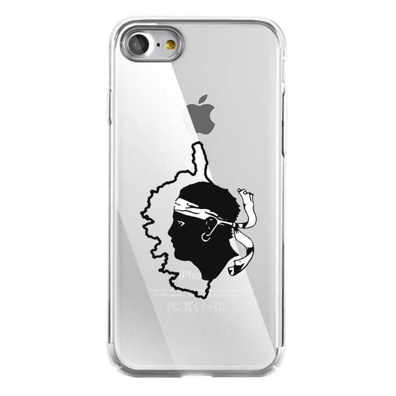 Coque Transparente Pour Iphone 7 / 8 / SE (2020) Corse