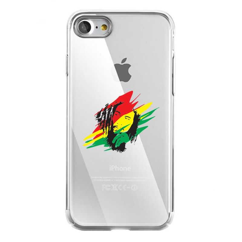 Coque Transparente Pour Iphone 7 / 8 / SE (2020) Bob Marley Graf