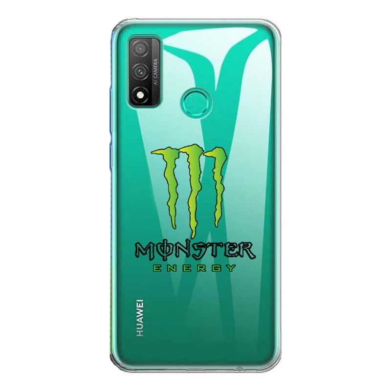 Coque Transparente Pour Huawei P Smart (2020) Monster Energy