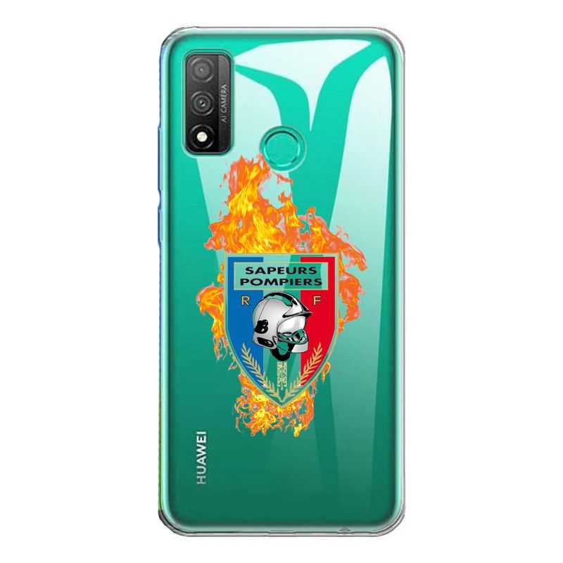 Coque Transparente Pour Huawei P Smart (2020) Pompier Feu