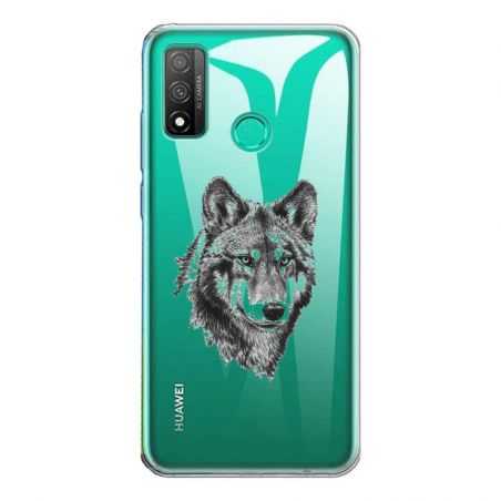Coque Transparente Pour Huawei P Smart (2020) Loup
