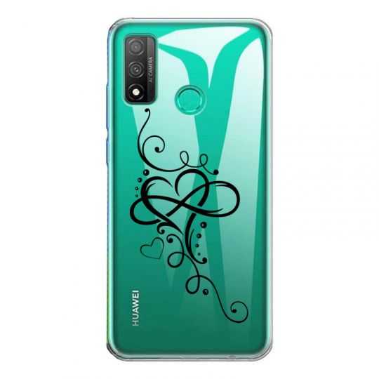Coque Transparente Pour Huawei P Smart (2020) Cœur infini
