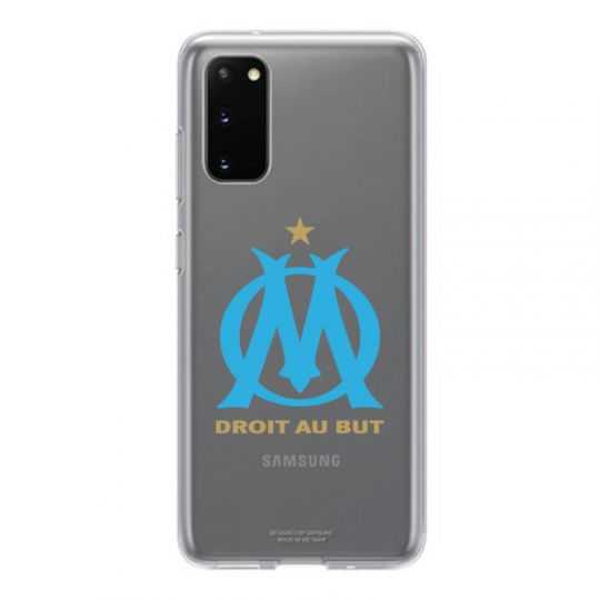 Coque Transparente Pour Samsung Galaxy S20 Plus Olympique Marseille OM