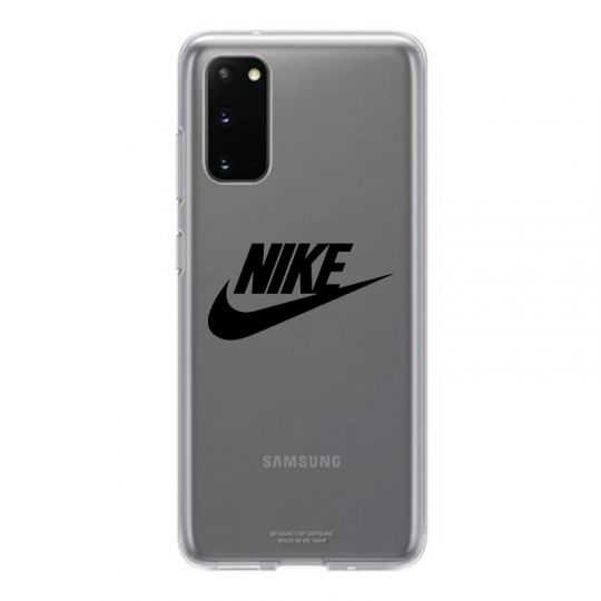 Coque Transparente Pour Samsung Galaxy S20 Plus Nike