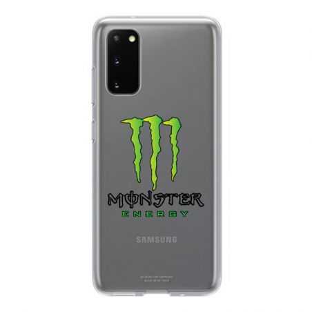 Coque Transparente Pour Samsung Galaxy S20 Plus Monster Energy