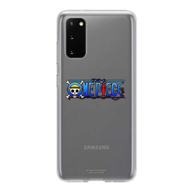 Coque Transparente Pour Samsung Galaxy S20 Plus One Piece Logo