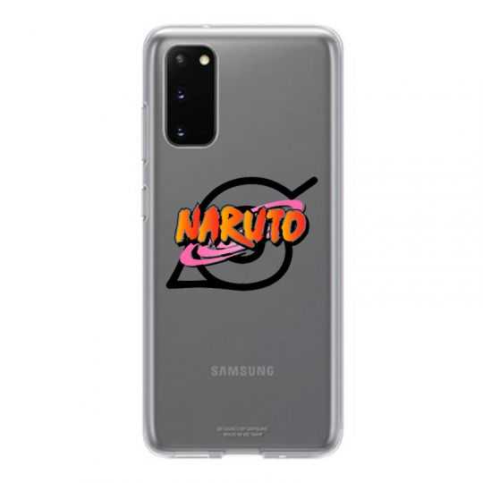 Coque Transparente Pour Samsung Galaxy S20 Plus Naruto Logo