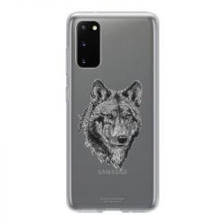 Coque Transparente Pour Samsung Galaxy S20 Plus Loup