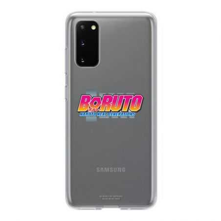 Coque Transparente Pour Samsung Galaxy S20 Plus Boruto Logo