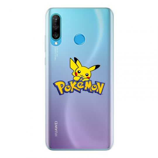 Coque Transparente Pour Huawei P30 Lite Pokemon