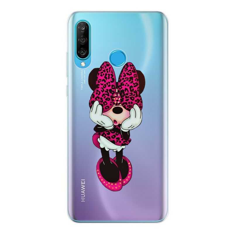 Coque Transparente Pour Huawei P30 Lite Minnie