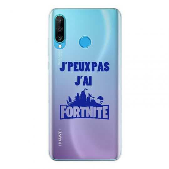 Coque Transparente Pour Huawei P30 Lite Jpeux pas jai Fortnite