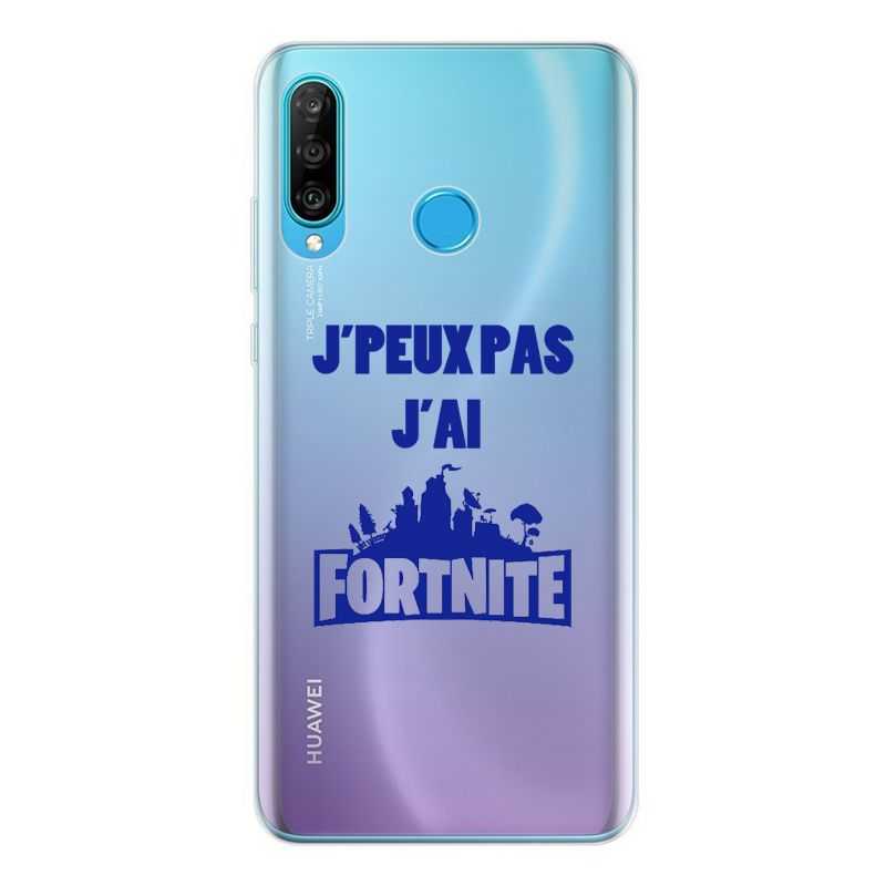 Coque Transparente Pour Huawei P30 Lite Jpeux pas jai Fortnite
