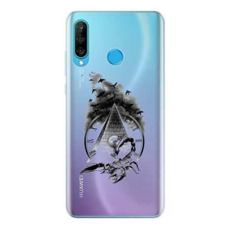 Coque Transparente Pour Huawei P30 Lite Scorpion