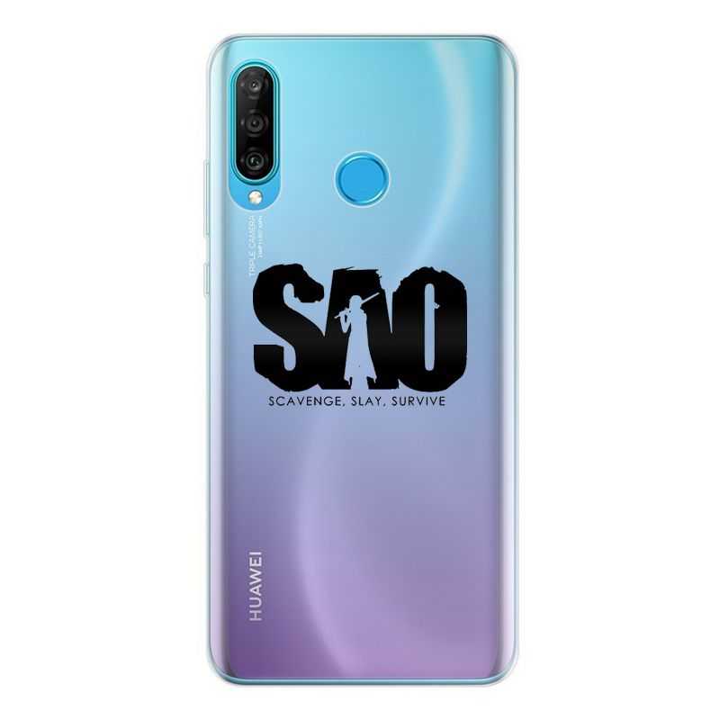 Coque Transparente Pour Huawei P30 Lite SAO