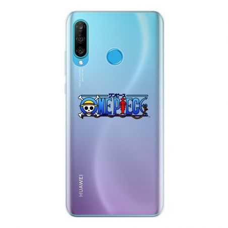 Coque Transparente Pour Huawei P30 Lite One Piece Logo