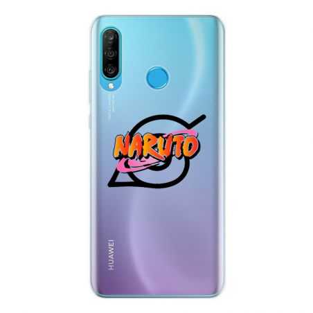 Coque Transparente Pour Huawei P30 Lite Naruto Logo