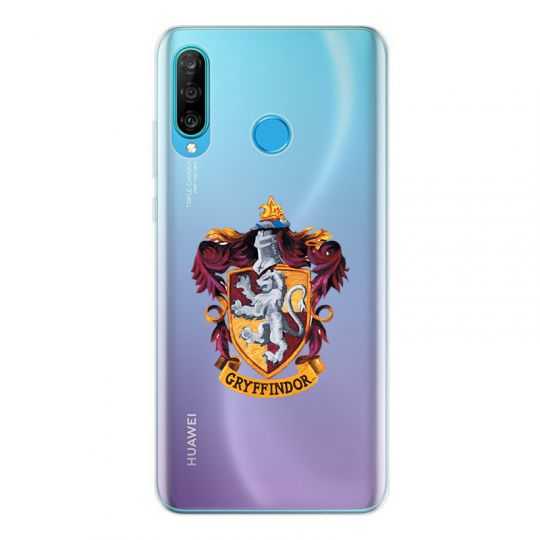 Coque Transparente Pour Huawei P30 Lite Harry Potter Griffindor