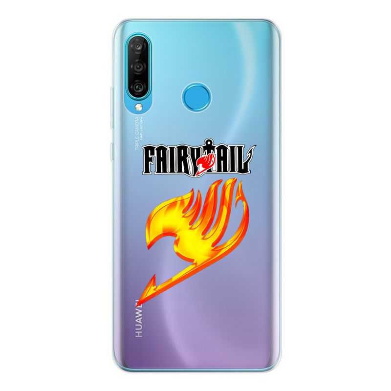 Coque Transparente Pour Huawei P30 Lite Fairy Tail