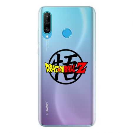 Coque Transparente Pour Huawei P30 Lite Dragon Ball Logo