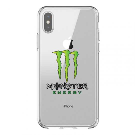 Coque Transparente Pour Iphone X / XS Monster Energy