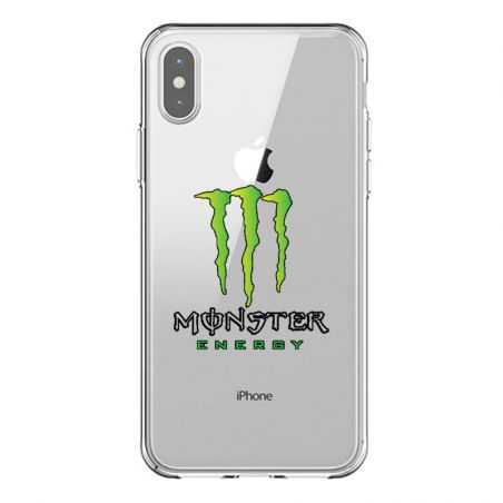 Coque Transparente Pour Iphone X / XS Monster Energy