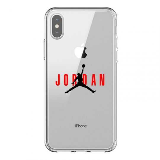 Coque Transparente Pour Iphone X / XS Jordan