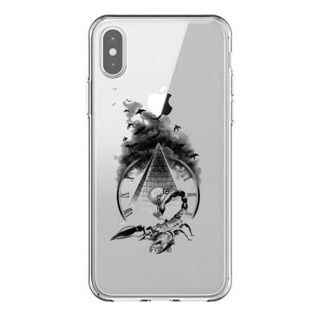 Coque Transparente Pour Iphone X / XS Scorpion