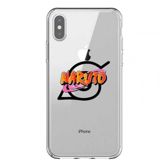 Coque Transparente Pour Iphone X / XS Naruto Logo