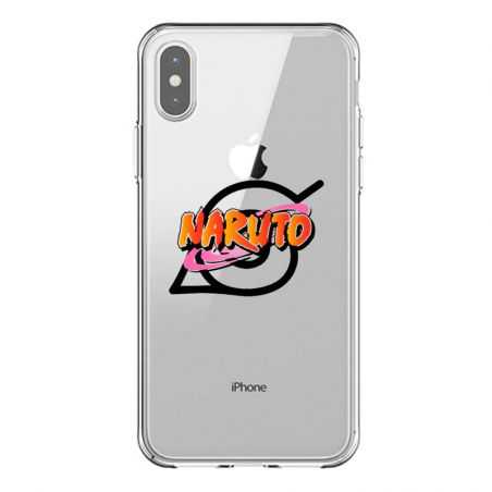 Coque Transparente Pour Iphone X / XS Naruto Logo