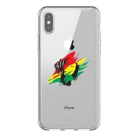 Coque Transparente Pour Iphone X / XS Bob Marley Graf