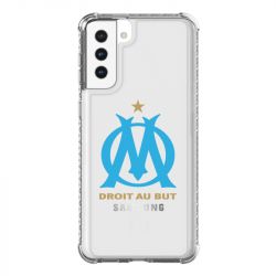 Coque Transparente Pour Samsung Galaxy S21 Plus Olympique Marseille OM