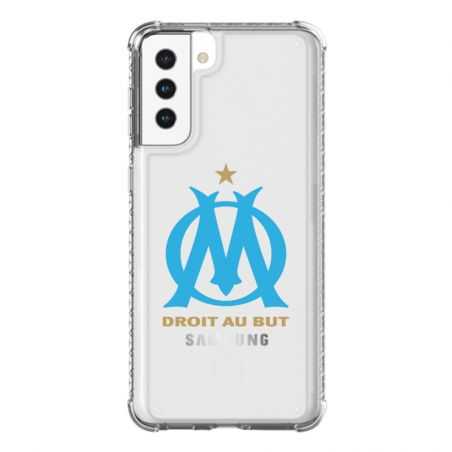 Coque Transparente Pour Samsung Galaxy S21 Plus Olympique Marseille OM
