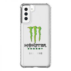 Coque Transparente Pour Samsung Galaxy S21 Plus Monster Energy