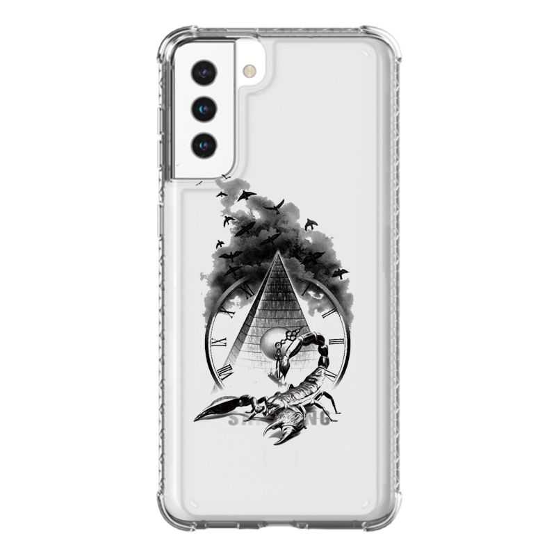 Coque Transparente Pour Samsung Galaxy S21 Plus Scorpion