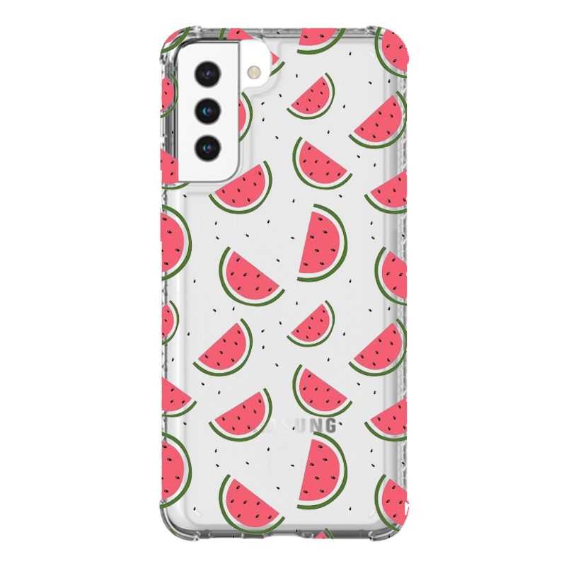 Coque Transparente Pour Samsung Galaxy S21 Plus Pasteque