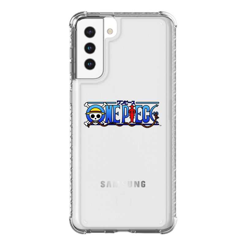 Coque Transparente Pour Samsung Galaxy S21 Plus One Piece Logo