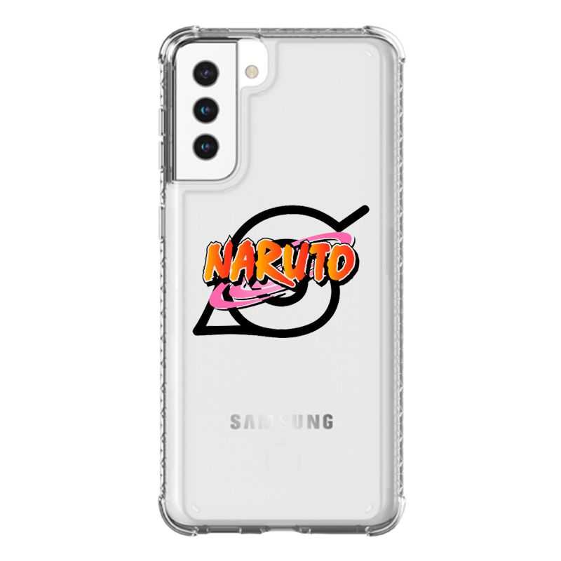 Coque Transparente Pour Samsung Galaxy S21 Plus Naruto Logo
