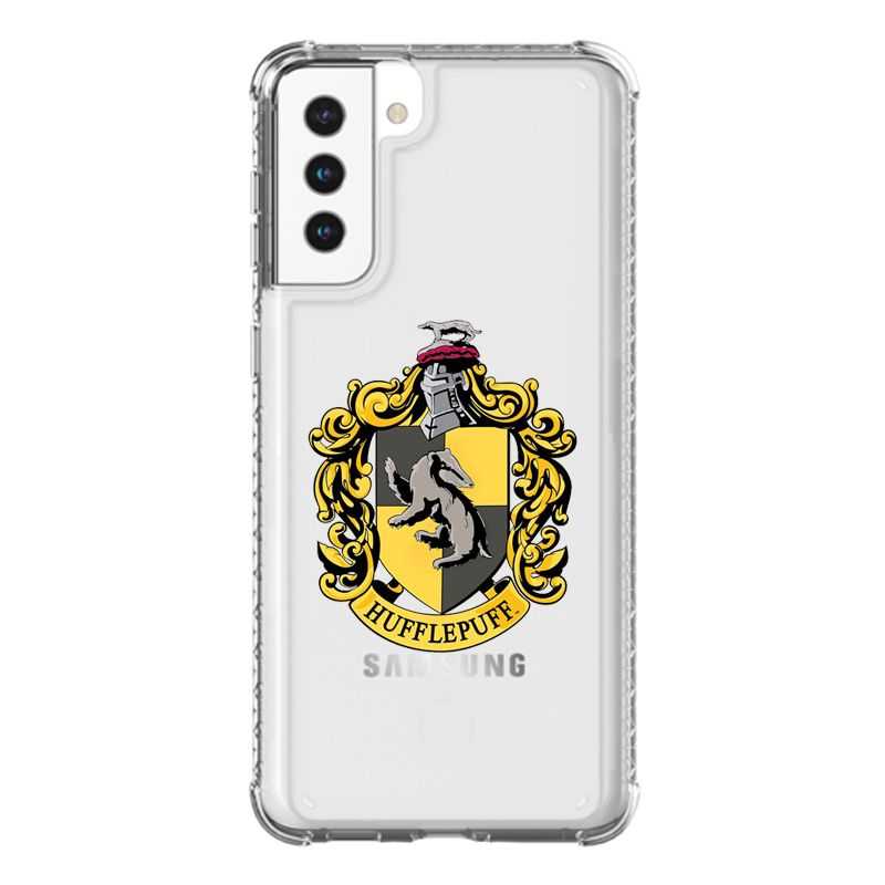 Coque Transparente Pour Samsung Galaxy S21 Plus Harry Potter Hufflepuff