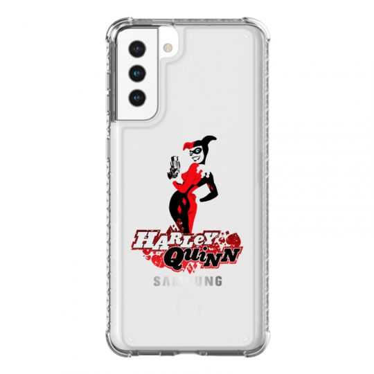 Coque Transparente Pour Samsung Galaxy S21 Plus Harley Quinn