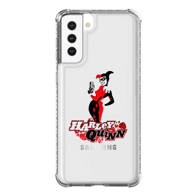 Coque Transparente Pour Samsung Galaxy S21 Plus Harley Quinn