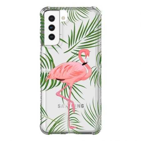 Coque Transparente Pour Samsung Galaxy S21 Plus Famant Rose