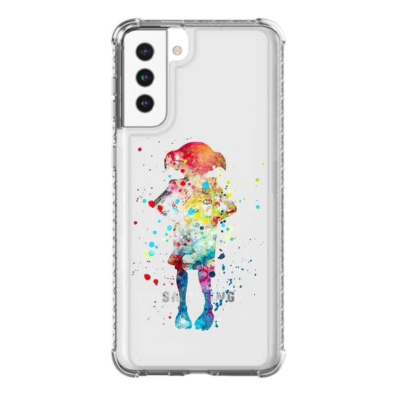 Coque Transparente Pour Samsung Galaxy S21 Plus Dobby Colore