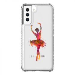 Coque Transparente Pour Samsung Galaxy S21 Plus Danseuse etoile