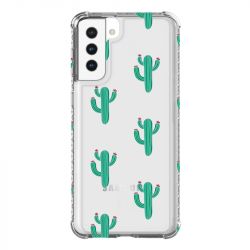 Coque Transparente Pour Samsung Galaxy S21 Plus Cactus