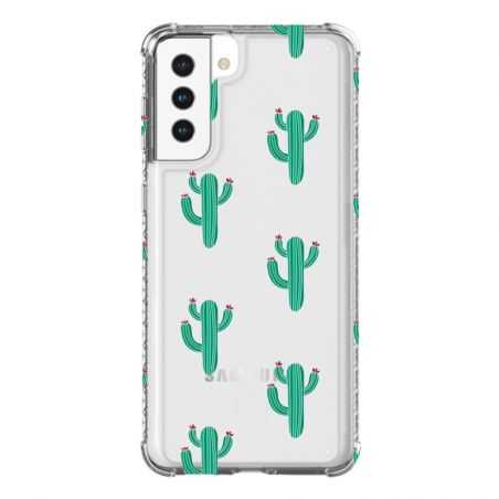 Coque Transparente Pour Samsung Galaxy S21 Plus Cactus